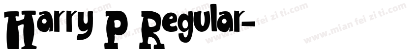 Harry P Regular字体转换